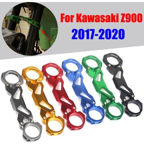 For Kawasaki Z900 Z 900 2017 2018 2019 2020 CNC Front Fork Bracket Stabilizer Suspension Shock Absorber Clamp Balance Bracket
