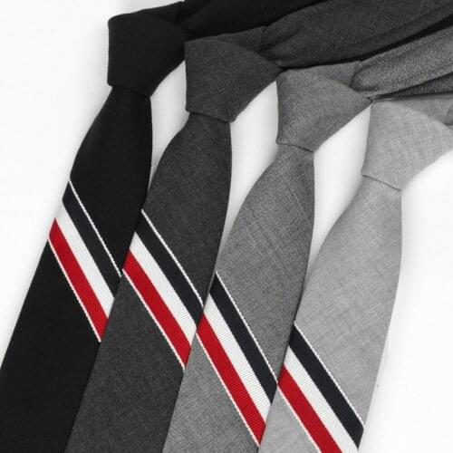 Elegant Wool Neckties For Men Slim Narrow Fashion Tie Necktie Mens Party Gravatas Corbatas Student 5cm Casual Mens Wool Neck Tie