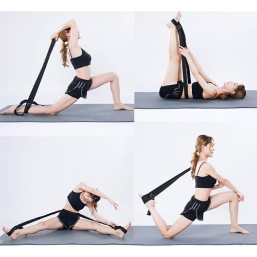 Door Flexibility Stretching Leg Stretcher Strap for Ballet Cheer Dance Gymnastics Trainer Yoga Flexibility Leg Stretch belt
