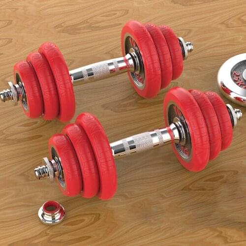 GYM Professional Boutique Boxed 30KG Workout Dumbbell 20KG/50KG Household High Quality Solid Steel Set Dumbbell