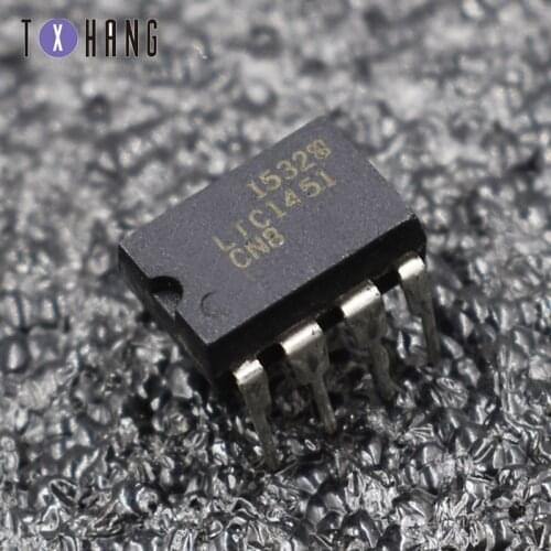 1/5PCS LTC1451CN8 Encapsulation:8-pin 1451 12-Bit diy electronics