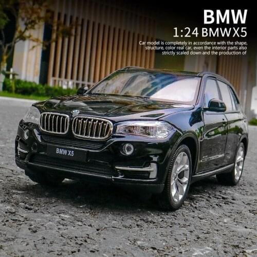 1/24 BMW X5 SUV Alloy Car Model Diecasts & Toy Vehicles Metal Car Model Collection High Simulation Boys Toy For Childrens Gift