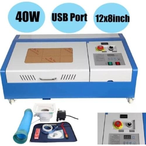M2 CNC Laser Engraving Cutting Machine 40W CO2 USB Laser K40 Engraver Cutter For Wood Acrylic