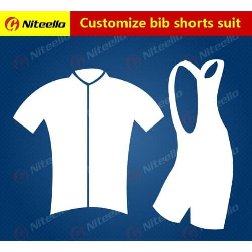 NITEELLO customize NEW Cycling jersey Team clothing MTB ROAD Bicycle clothes Bike Wear Short Sleeve Quick Dry Bib short kits