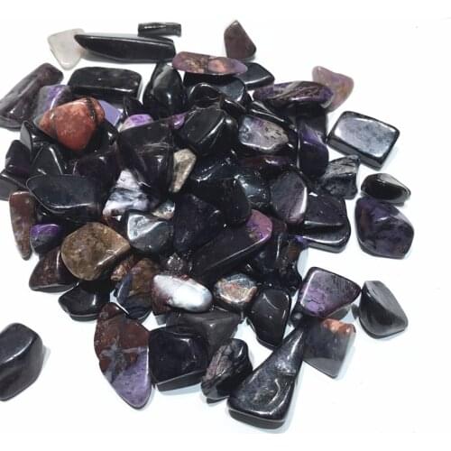 Polished Natural Sgilite gravel stones sugilite crystal stones for decoration