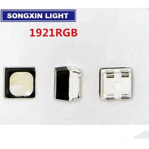 1000pcs 1921 RGB POWER TOP 2020 2121 SMD SMT PLCC-2 LED Common Anode Red Green Blue New light-emitting diodes RGB