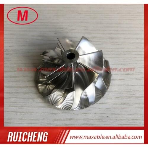 TD05H reverse 49.33/65.00mm 7+7 blades Turbo billet/milling/aluminum 2618 compressor wheel