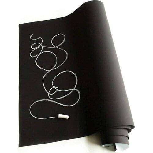 1M Graffiti Blackboard Sticke Rescalable Research Board Message Board for Wall Office School Supply Erasable chalkboard marker