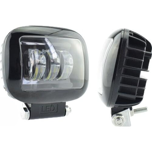 1Pair Motorbikes fog lamp Motorcycle LED headlight motorbike 12V 50W headlamp Moto 6500K white lighting auxiliary working light