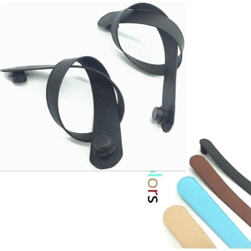 1 pair 47 cm or 70 cm flat PU handle for obag classic size