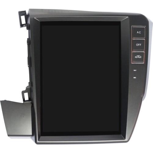 10.4 inch Vertical Screen Tesla Style Android 9.0 Car DVD GPS Navigation Player for Honda Civic 2012-2015 RAM PX6 CARPLAY STEREO