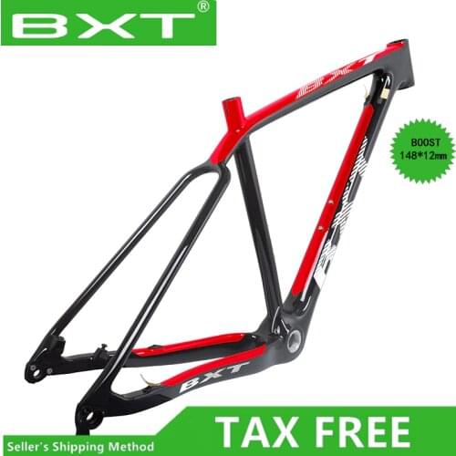 29er T800 Full Carbon Mountain Bike frame 148*12mm MTB BOOST carbon bicycle frame Bicycle parts BSA