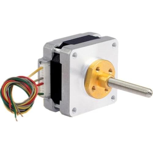 39 Linear Screw Rod T-Nut Screw Motor Automatic 1.8 Degree Hybrid 39 Screw Rod Stepper Motor Stepper Motor 12v Step Reducer