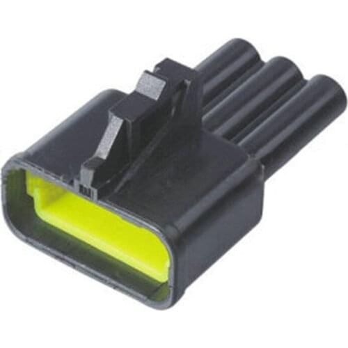 5/10sets 3pin auto plastic housing cable plug wiring harness connector, male part of 12040977