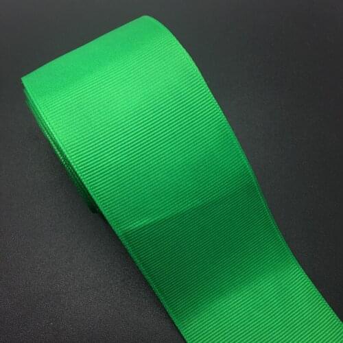 5Yards/lot 2" (50mm) Green Grosgrain Ribbon For Wedding Party Decoration DIY Gift Wrapping Christmas Ribbon