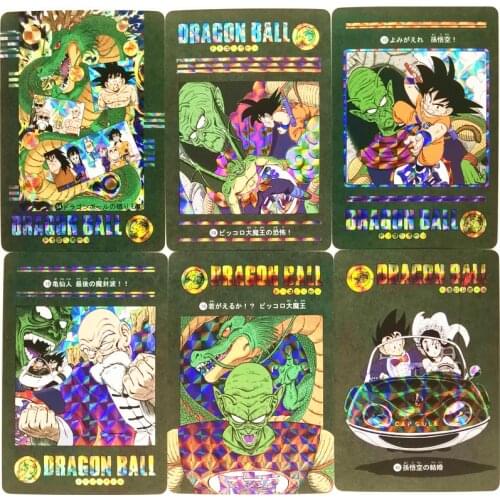 54pcs/set Super Saiyan Dragon Ball Stormy Situation Piccolo Heroes Battle Card Ultra Instinct Goku Game Collection Cards