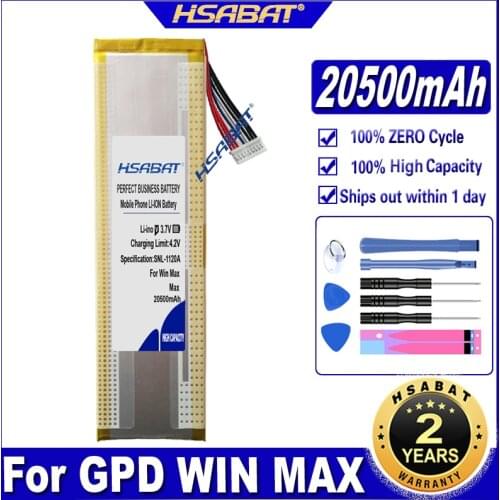 HSABAT WIN MAX 18000mAh Battery for GPD WIN MAX WinMax Batteries