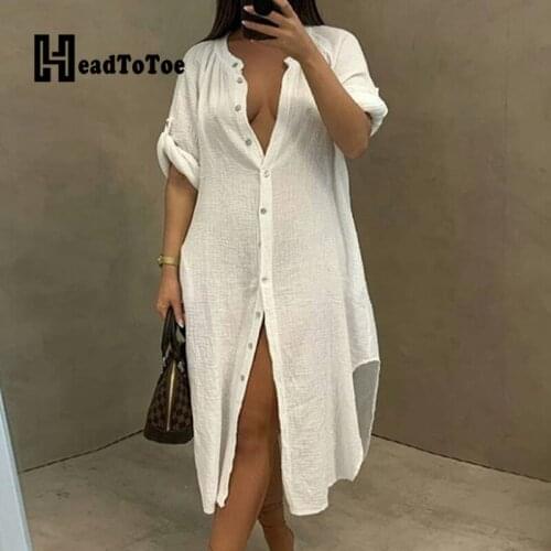 Headtotoe Summer Dresses With Buttons