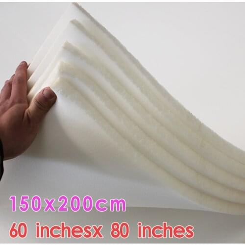 Foam Rubber Slab High Density Foam Upholstery Foam Chair Cushion Furniture Sofa Sponge Size 60"x80"/ 150cm X 200cm