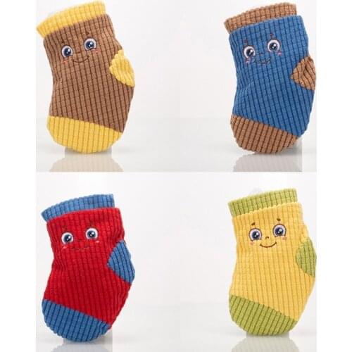 Plush Pet Dog Toy Chew Squeak Toys For Dogs Fit for All Puppy Funny Bite Resistant Sound Sock Toy Pet Supplies