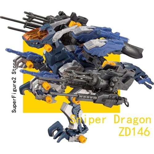 K o tobukiya Assembled Model 02697 HMM 1/72 ZD146 RZ-030 ZOIDS Sniper Dragon Figure Toy Gift