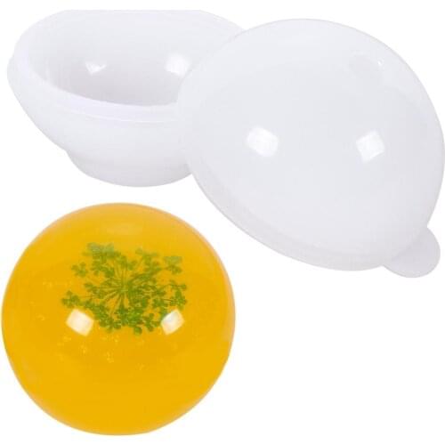 Ball Spherical Shape Silicone Resin Mold Jewelry Making DIY Craft Mould