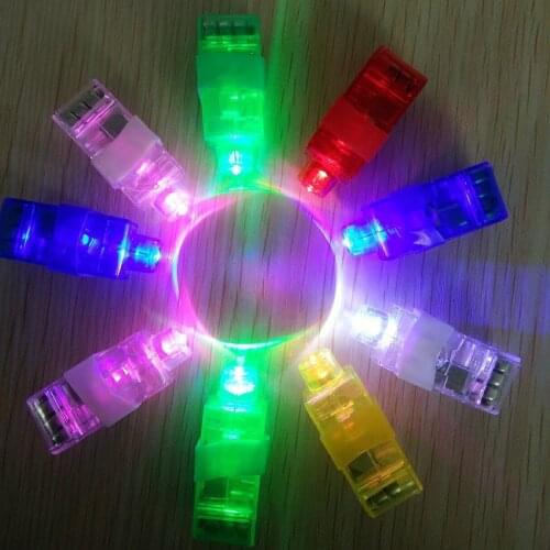 Luminous Finger Light Laser LED Colorful Halloween Christmas Various Festivals Party Small Toys
