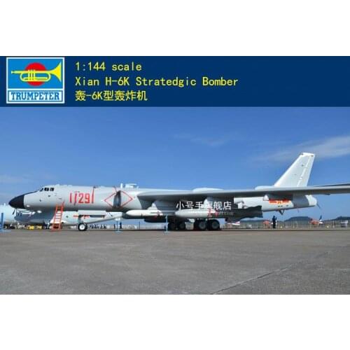 Trumpeter 03930 1:144 Scale Xian H-6K Stratedgic Bomber Model Kit