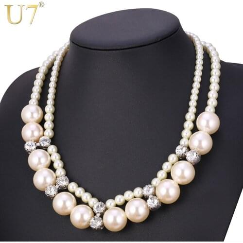 Чокеры из бусин U7 China At AliExpress