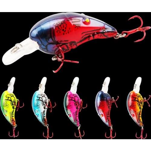 1PCS Minnow Fishing Lure 7.5cm 11.3g Topwater Hard Bait Thick Three Hook Strong Bait Pull Resistant Bait
