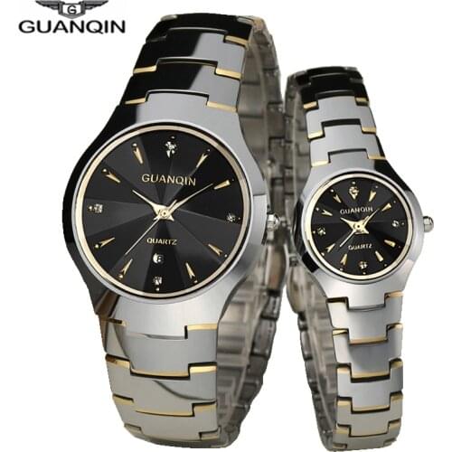 2020 Guanqin GQ30007 watch brand new fashion business leisure three pointer double calendar genuine waterproof and dustproof