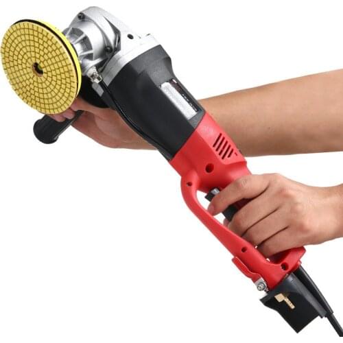 220V Stone Wet Polisher Machine Concrete Marble Granite Grinding Polishing Machine Polisher Water Mill Angle Grinder Power Tools