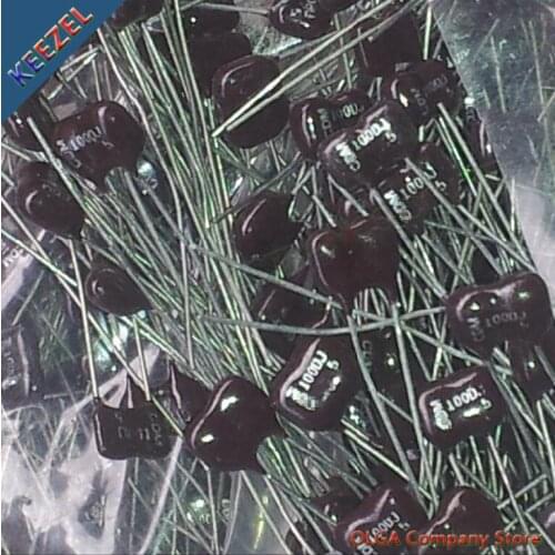 100PF 500V 5% mica capacitors (0.1NF 101) new and original parts