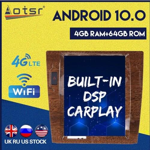 AOTSR For Volkswagen Phaeton 2003-2013 12.1 inch Android 10.0 Tesla style Car GPS Navigation Multimedia Player Radio HD Carplay