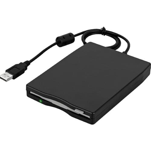 Free Shipping External 3.5 " floppy drive usb interface FDD Usb 2.0 FDD floppy drive Black Office 1.44M FDD External Disk Home