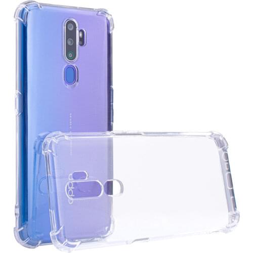 For Oppo A52 A92 A53 A53s A72 A91 5G 4G Find X2 X3 Pro Case Cover Coque Funda Shockproof HD TPU Soft Silicone