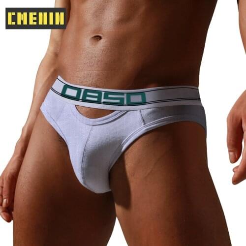 CMENIN Fashion Cotton Sexy Mans Underwear Briefs Underpants Soft Mens Briefs Bikini Gay Underwear Man Brief BS3135
