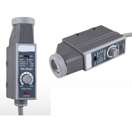Color mark sensor KS-C2WG, mark tracking electric eye KS-RG22 correction