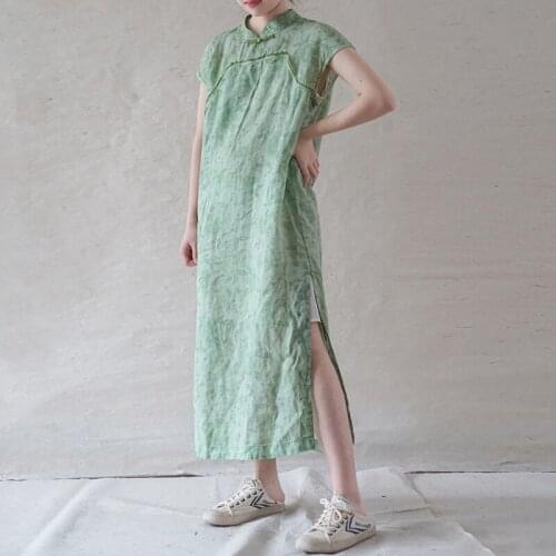 Зеленые летние платья Fairynatural China At AliExpress