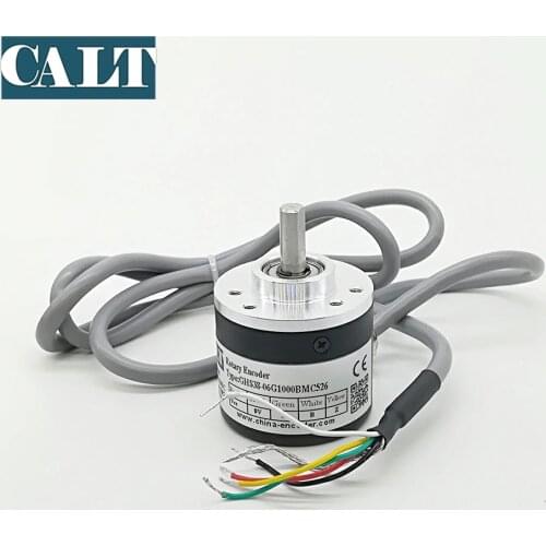 Good price for 38mm optic rotary encoder solid shaft type GHS38 series open collector output 100-3600ppr