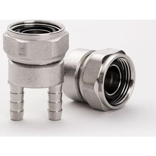 Floor heating manifold brass capillary joint sub-collector accessories