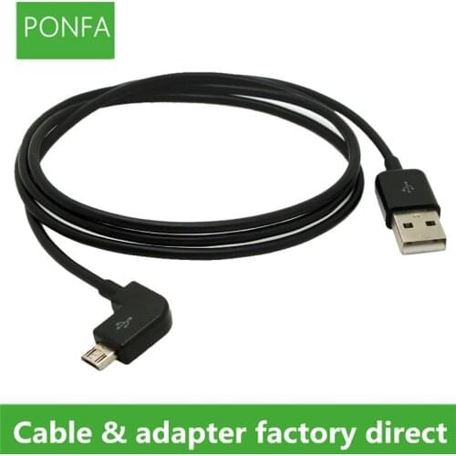 90 degree Short Micro USB Cable 2A 90 Corner Quick Charge USB to Microusb angle Charger Sync Data Fast Charging Cabel Cord 20cm