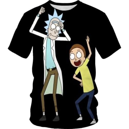 2021 summer fashion new Jasmine 3D printing pattern mens and womens short-sleeved casual T-shirt clothing