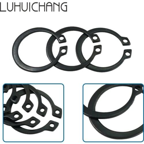 LUHUICHANG external Lock Snap Retaining ring Circlips Shaft collar Outside Card Card Spring C-type Retaining Ring