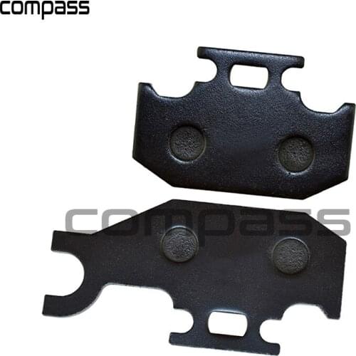 Motorcycle Rear Brake Pads for YAMAHA YXR450 2006-2009 YXR 660 Rhino 2004-2007 YFM700 YFM 700 Raptor 2006-2012