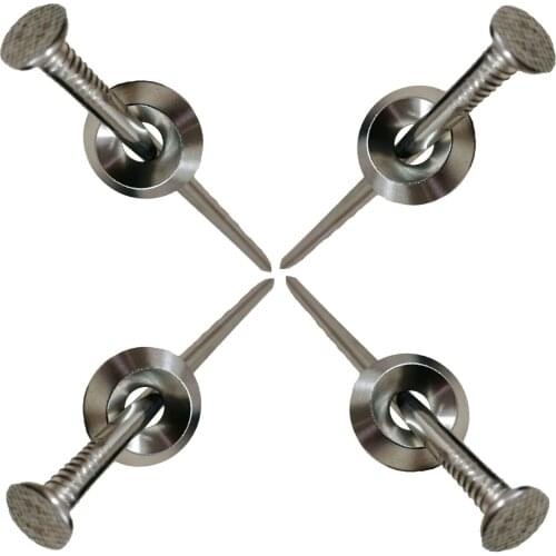 4x Outdoor Patio Rug Stakes RV Camping Mat Holder Rug Holder Rug Gripper Anchors