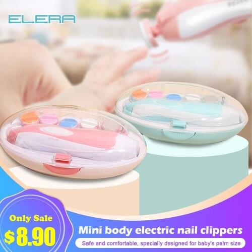 New Electric Baby Nail Polisher Infant Nail Trimmer Childrens Manicure Device Anti-meat Nail Clippers Newborn Nail Polish Tool
