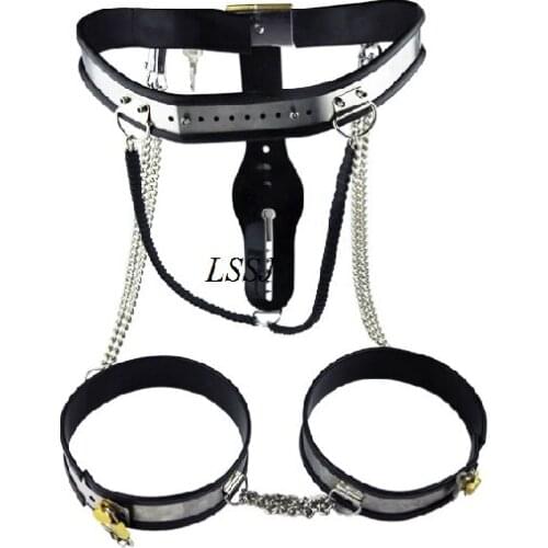 Metal chastity belt for female chastity pants anti masturbation tool sex restraint bandage Drop shipping