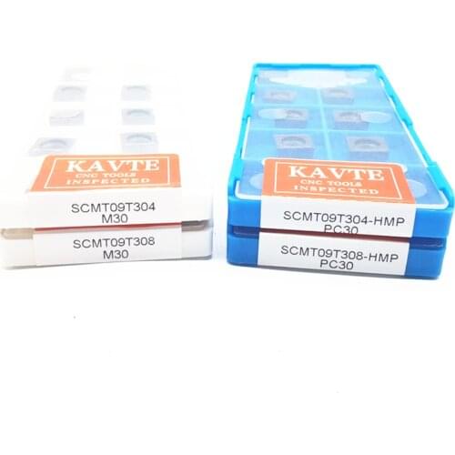 SCMT09T304 SCMT09T308 SCMT09T304-HMP Stainless Steel Processing CNC Lathe Cutting Boring Turning Tool Tungsten Carbide Inserts