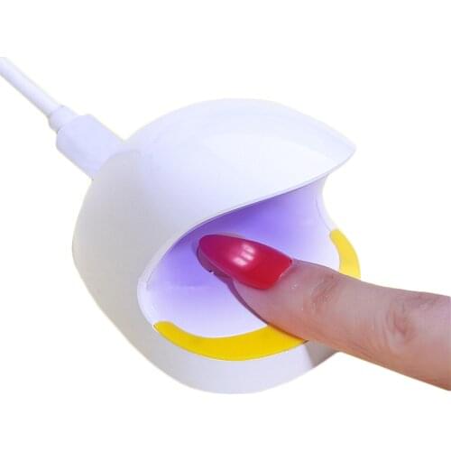 UV Lamp Nail Dryer Lamp for Nails Manicure Machine Mini Egg Shape Design White Pink 30S Fast Drying Curing Light for Gel Polish